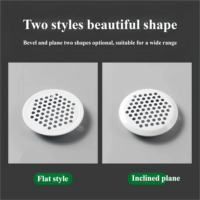 Grille d'aération ronde en acier inoxydable pour placard à chaussures, armoire, meuble, grille en maille respirante