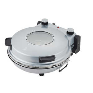 Horno Eléctrico Individual para Pizza de Aluminio de Alta Calidad, Ideal para Uso Doméstico y en Pequeños Bistrós - Product Image 1