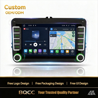 Autoradio Android BQCC 7 pouces, écran MP5, Carplay, FM RDS, BT, stéréo multimédia pour VW Amarok, Caddy, Golf 5, 6, Skoda Octavia, Passat B6