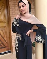Nouveau Design Femmes Nouveau Modèle Dubai Abaya Kimono Malaisie Kaftan Collection pour les Musulmans robes longues