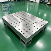 Plateforme de soudage flexible 3D nitrurée, table de soudage modulaire pour le traitement de soudage des châssis automobiles et des pièces automobiles