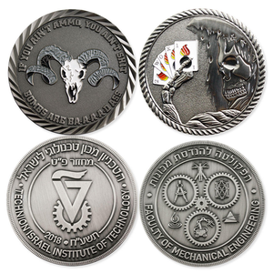 Disco de Metal Personalizable para la Fabricación de Monedas Coleccionables, Estilo Suizo, Chapado en Oro, de Latón Estampado - Product Image 3