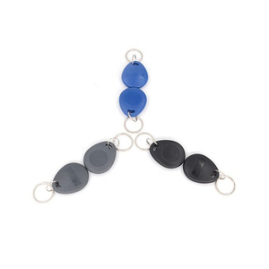 <strong>125khz</strong> 13.56mhz Proximity Id Chip Keychain Nfc Key Fob Ring Rewritable <strong>Rfid</strong> Keyfob Tag Smart Tk4100 <strong>125khz</strong> Chip <strong>Rfid</strong> - Product Image 2