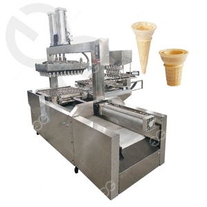 In vendita a caldo bello stampi wafer cono gelato formando machine|cone facendo linea di produzione. Che forma wafer cono gelato - Product Image 2