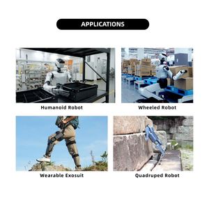 ZBDynamiX Motor de CC de Alto Torque con Relación de Reducción 18:1, 48V, Módulo de Actuadores para Articulaciones de Robots, Encoder para Robots Humanoides de IA, OEM - Product Image 4