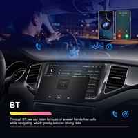 Podofo Autoradio Android 9 pouces double DIN, Carplay, Android Auto, autoradio GPS Wifi RDS pour VW/Passat/Golf/MK5/MK6/Jetta