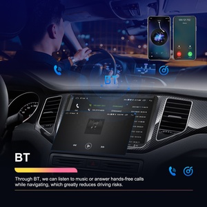 Podofo 9 "DIN đôi Android đài phát thanh xe autoradio Carplay Android Auto Car Stereo GPS Wifi RDS cho VW/Passat/Golf/MK5/MK6/Jetta - Product Image 3