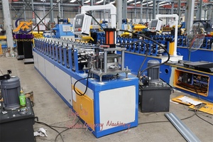 Chất lượng cao tùy chỉnh con lăn màn trập Cửa Thanh cuộn hình thành máy cán lên cửa máy móc với ISO CE giấy chứng nhận - Product Image 4