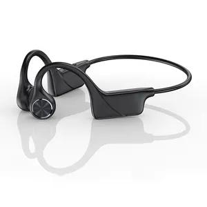 Écouteurs à Conduction osseuse, crochet d'oreille, lecteur MP3 intégré 32G mémoire Bluetooth 5.0 IPX7 étanche pour la natation et la plongée