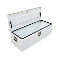 Caja de Almacenamiento para Exteriores Resistente al Polvo y al Agua con Cerradura de Alta Seguridad |   Caja de Almacenamiento con Acabado Lacado Personalizado y Entrada con Llave para Camionetas