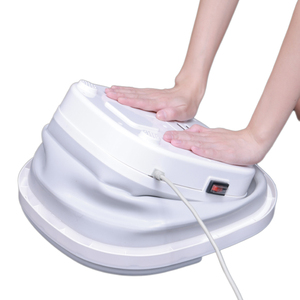 Masajeador eléctrico para pies, masajeador de pies con burbujas de oxígeno, vibración, calor, para aliviar la presión, relajación - Product Image 3