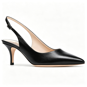 Escarpins à talons aiguilles pour femmes grandes tailles, à bout pointu, à enfiler, avec bride cheville, talons fins de 6 cm, chaussures de soirée pour l'été et l'automne - Product Image 1