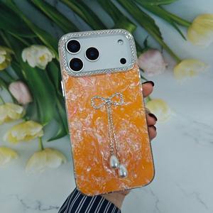 Custodia Antiurto per iPhone X 11 12 13 14 15 16 17 Pro Max, Cover per <span class=keywords><strong>Telefono</strong></span> con Fiocco e Nappa per Samsung S25 Edge Redmi 14C - Product Image 5