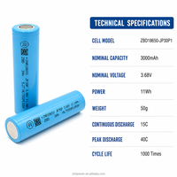 A Sınıfı 18650 JP30 3000mAh 3.7V 120A Yüksek Deşarjlı 21700 4Ah 5Ah Şarj Edilebilir Li-ion Katı Hal Bataryası Drone EV için