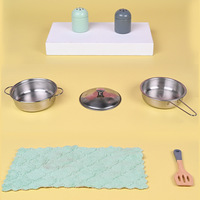 Vente directe d'usine nouvelle mini maison de jeu de cuisine en bois pour enfants ensemble de cuisine de simulation pour bébés