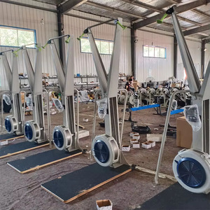 Máquina de Esquí Ergométrica con Resistencia al Viento para Entrenamiento de Fuerza en Interiores, Equipo de Gimnasio en Casa, con Pantalla LED GS-S0, Color Negro - Product Image 5