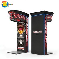 Machine de boxe d'arcade Dragon Punch à monnayeur, certifiée CE, version anglaise, 12 mois, jeu de frappe électronique à récompense KML