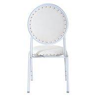 Chaises de banquet de conférence empilables 5 étoiles en aluminium-Mobilier d'hôtel de haute qualité pour les mariages et les événements