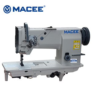 MC 4420 Head Only <b>Leather</b> Heavy Duty Double Needle Compound Feed Lockstitch <b>Sewing</b> <b>Machine</b> with Large Hook - Product Image 1