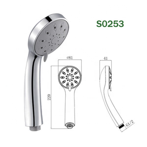 Venta al por mayor Ducha de mano Ducha de lluvia montada en la pared Ducha de mano de masaje - Product Image 3