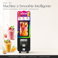 Máquina Expendedora de Smoothies con Licuadora, Bebida Saludable de Frutas Congeladas, Pantalla Táctil, Autoservicio, CE RoHS