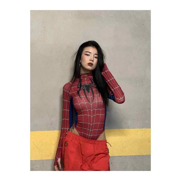 Red-Spider Çıtçıtlı Body