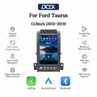 Radio para Auto con Pantalla Vertical Tesla de 12.8 Pulgadas para Ford Taurus (2010-2019), con Unidad Principal Inalámbrica Multimedia Android Auto y CarPlay 4G