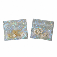 Mini-sachets holographiques refermables en Mylar, pochettes d'emballage en plastique et feuille d'aluminium pour bijoux, pilules, poudres, appâts et hameçons
