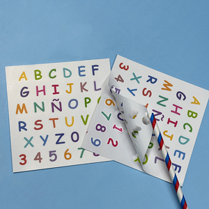 Cá nhân không thấm nước dính Vinyl Nhãn Logo phim hoạt hình nụ hôn cắt Sticker giấy tùy chỉnh Nụ Hôn cắt Sticker Sheets nhà sản xuất - Product Image 1