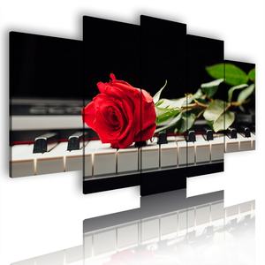 Pintura de Orquídeas, Decoración Moderna para Pared, Cuadro Abstracto al Óleo de Paisaje Natural, Imagen Decorativa para Dormitorio, Arte en Lienzo - Product Image 2