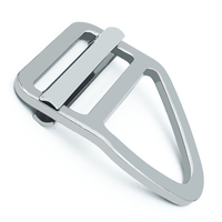 Mousqueton de sécurité en aluminium et acier inoxydable de 38 mm, force de traction super forte, accessoires de protection antichute de précision