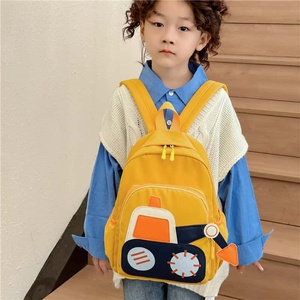 T3DLED Excavator Backpack 19 Inches 21L Cartoon Pattern Unisex Softback Zipper Closure Daypack - Product Image 6