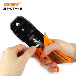 <span class=keywords><strong>Pince</strong></span> à <span class=keywords><strong>sertir</strong></span> modulaire pour fiches RJ11 RJ12 RJ45, outil de sertissage et de dénudage de câbles réseau, <span class=keywords><strong>pince</strong></span> multifonction en acier - Product Image 3
