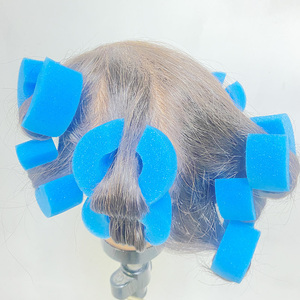 Rouleaux en forme de C réutilisables pour la nuit Bigoudis en mousse froide sans chaleur pour les tiges de soufflage et les bigoudis - Product Image 6