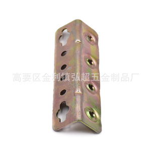Support d'angle de lit HC-053 en fer zingué, forte capacité de charge, pour utilisation au sol - Product Image 2