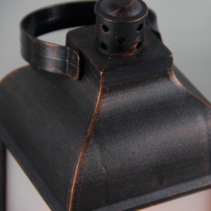 <strong>SMALL</strong> PLASTIC FIRE FLAME <strong>LANTERN</strong>, SMD LIGHTS, BATTERY OPERATED - Product Image 5