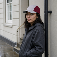 Casquette 5 panneaux personnalisable avec logo pour enfants, style camper, bicolore, uniforme scolaire, chapeau de soleil réglable pour tout-petits garçons et filles, vente en gros, fournisseur OEM