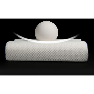 <span class=keywords><strong>Oreiller</strong></span> cervical orthopédique WJ-1135C en mousse à mémoire de forme et gel, contour ondulé solide et rafraîchissant, 200TC - Product Image 5