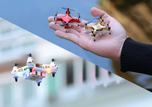 DWI Dowellin meilleurs jouets pour garçons Mini Drones de poche RC à 360 degrés avec caméra HD - Product Image 3