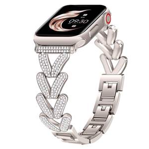 Bracelet de montre en alliage en gros pour Apple Watch S9 45mm Ultra 49mm 38MM SE 44mm, bracelet de montre en acier inoxydable - Product Image 5