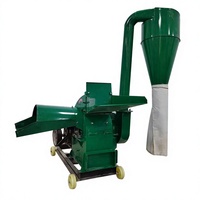 Broyeur à marteaux multifonctionnel à double trémie pour aliments du bétail, maïs, coques de riz, broyeur de maïs, machine à broyer les aliments pour animaux (porcs)