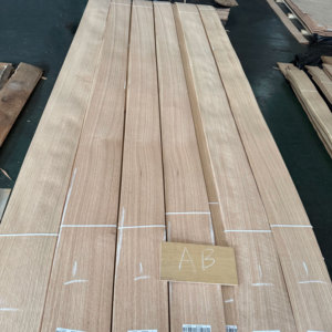 Chapa <span class=keywords><strong>de</strong></span> <span class=keywords><strong>Madera</strong></span> <span class=keywords><strong>de</strong></span> Roble Natural al por Mayor, 0.4mm, Grano Cuarto, Ecológica, para Muebles <span class=keywords><strong>de</strong></span> Exterior - Product Image 5