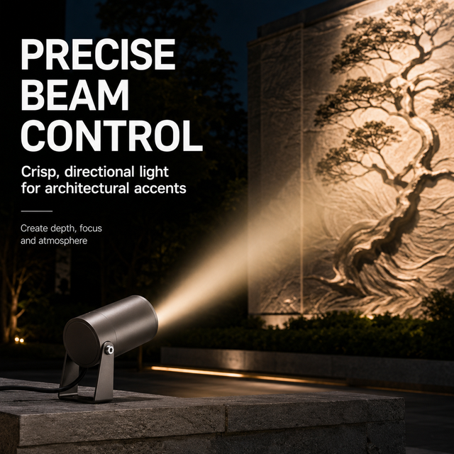 LED Waterproof IP66 High Bright Landscape Outdoor Wall Lighting Lamp with 5-Year Warranty Energy Star Certified & Dimmable