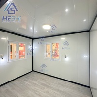 Yaşa Hazır 40Ft 20Ft Prefabrik Genişletilebilir Konteyner Ev 1 2 3 4 5 Yatak Odalı Bahçe Banyolu Mobil Ev Kabin