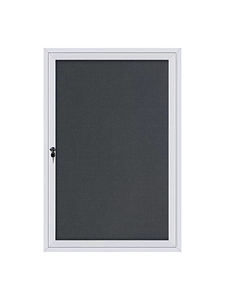 กระดานข่าวผ้าปิดในร่มสำหรับโรงเรียนตัวล็อกประตูประกาศสาธารณะติดผนังกรอบอลูมิเนียม - Product Image 3