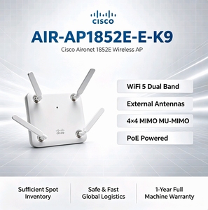 Point d'accès sans fil extérieur double bande Cisco <span class=keywords><strong>AIR</strong></span>-<span class=keywords><strong>AP1852E</strong></span>-E-K9 Aironet 1852E, neuf et scellé d'origine - Product Image 1