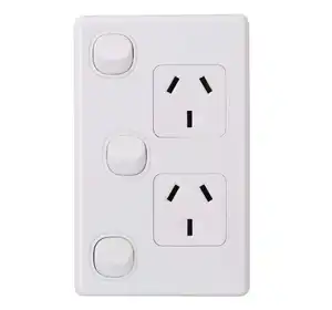 Australian Standard Domestic Appliance modern electric power socket and wall switches