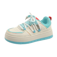 Chaussures de sport décontractées pour femmes, style marche, haute qualité, pour étudiantes, baskets blanches, usage quotidien, en promotion