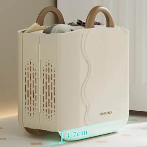 <span class=keywords><strong>Panier</strong></span> à linge pliable en plastique, <span class=keywords><strong>panier</strong></span> moderne de grande taille pliable pour la maison, simplicité, <span class=keywords><strong>rangement</strong></span> de salle de bain pour les vêtements sales - Product Image 4