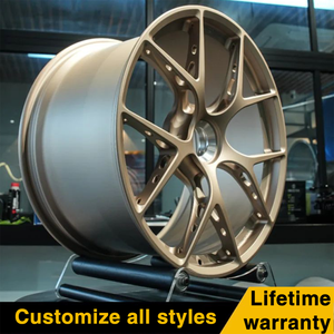 <span class=keywords><strong>ขอบ</strong></span>ล้อปลอมแปลงสไตล์ FI-R ออกแบบได้ตามต้องการขนาด17-26นิ้วมีส่วนผสมของอัลลอยเว้าลึกน้ำหนักเบาดีไซน์สำหรับ BMW M3 M4 RS5 Audi - Product Image 2